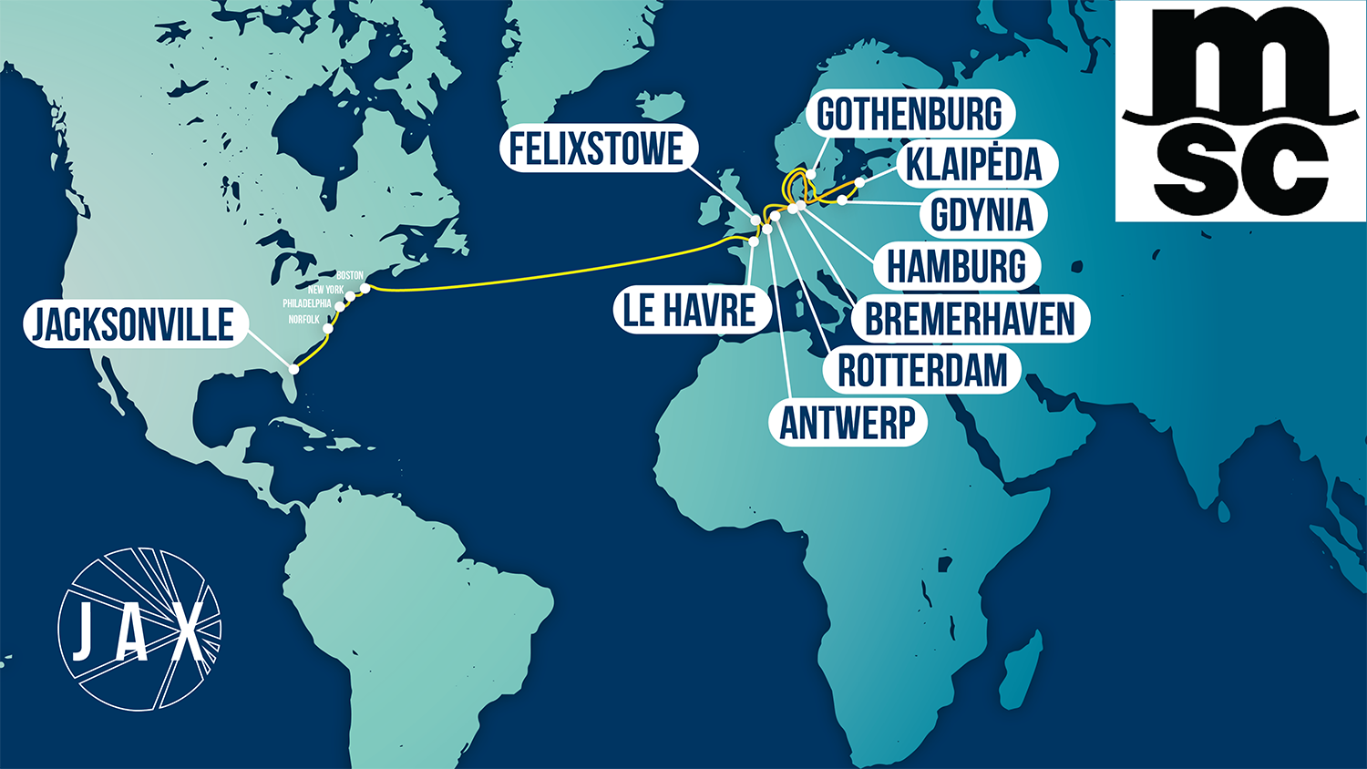 JAXPORT carrier service image