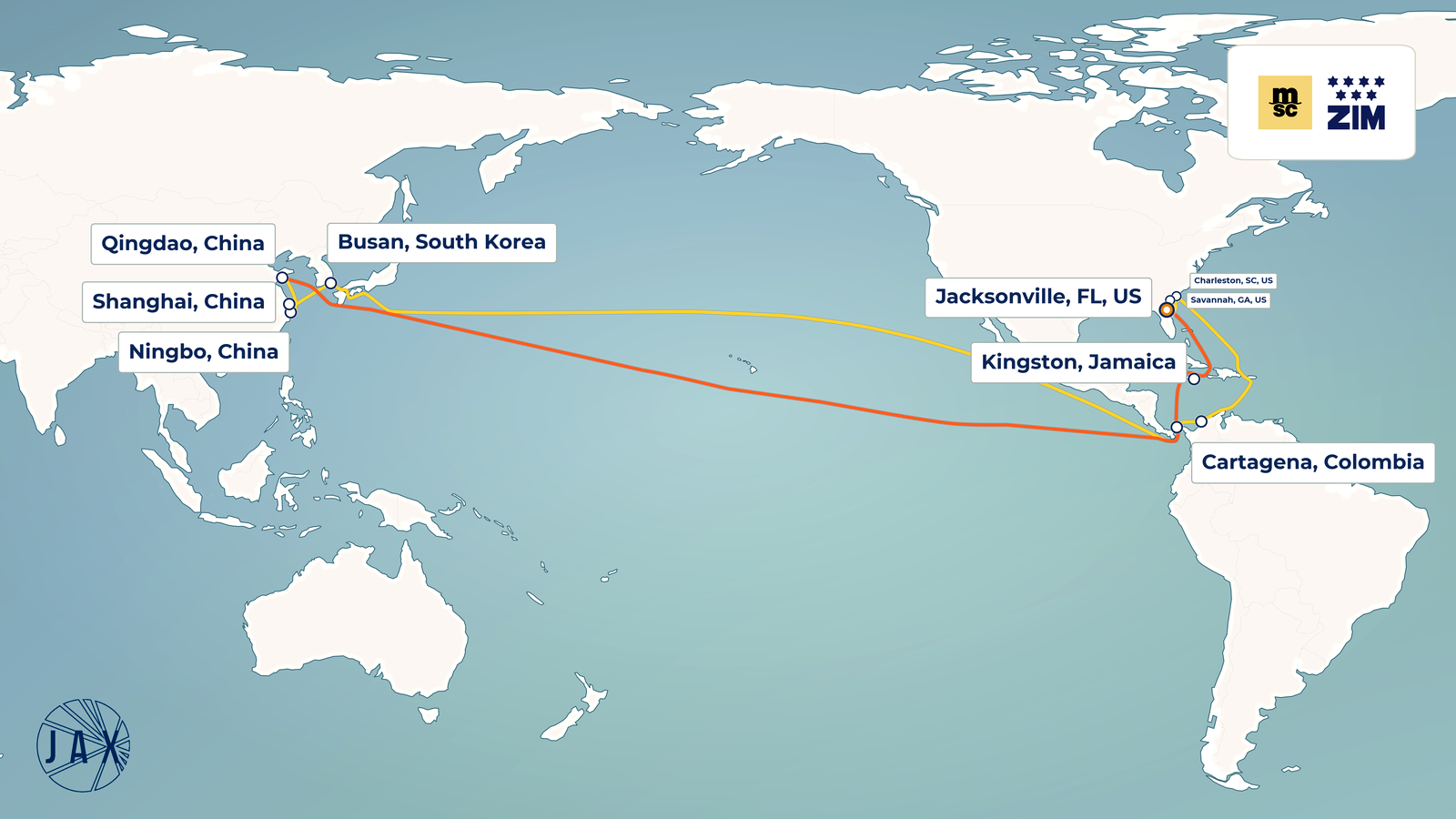 JAXPORT carrier service image