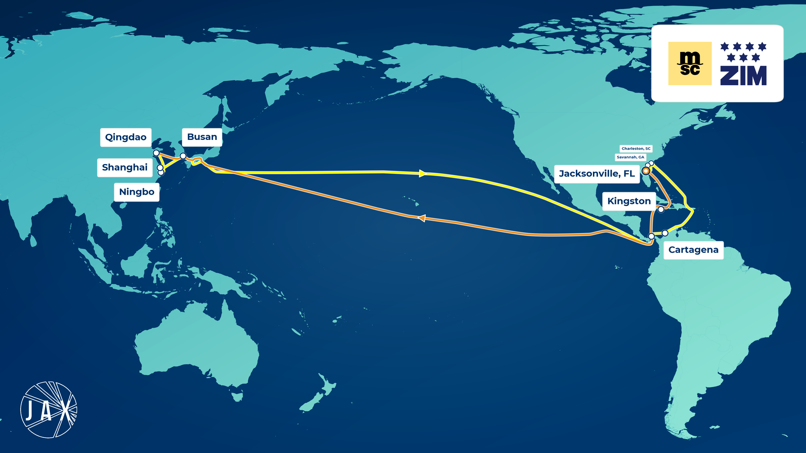 JAXPORT carrier service image