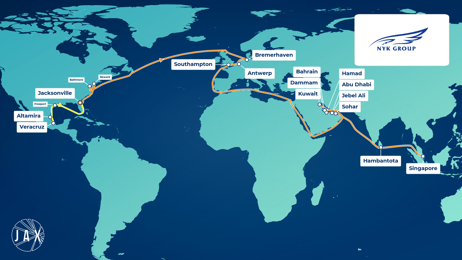 JAXPORT carrier service image