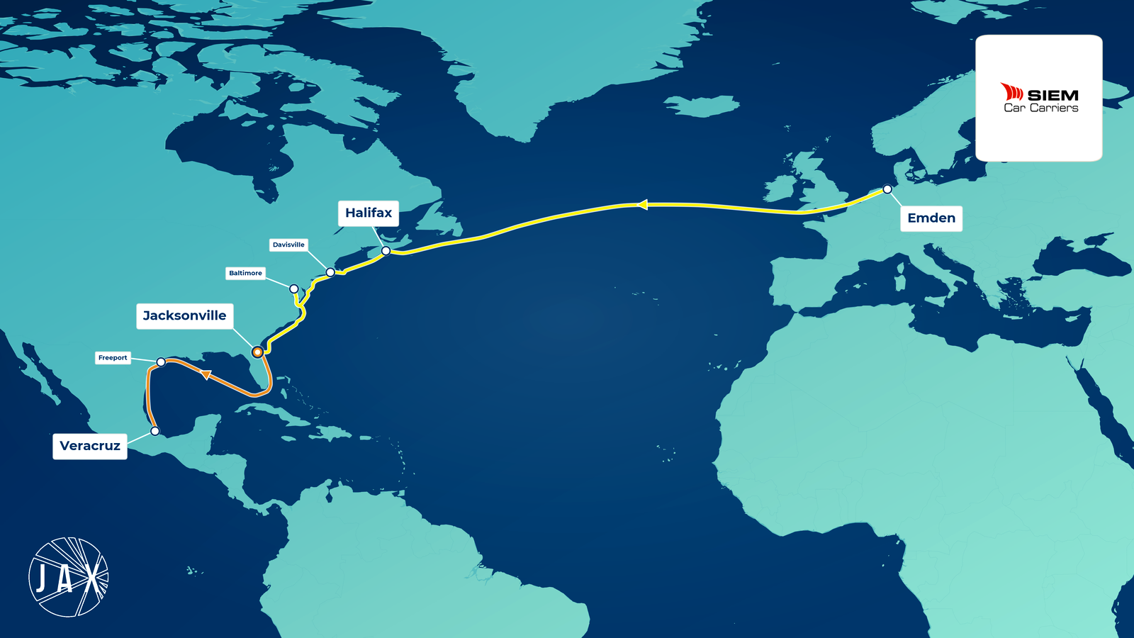 JAXPORT carrier service image