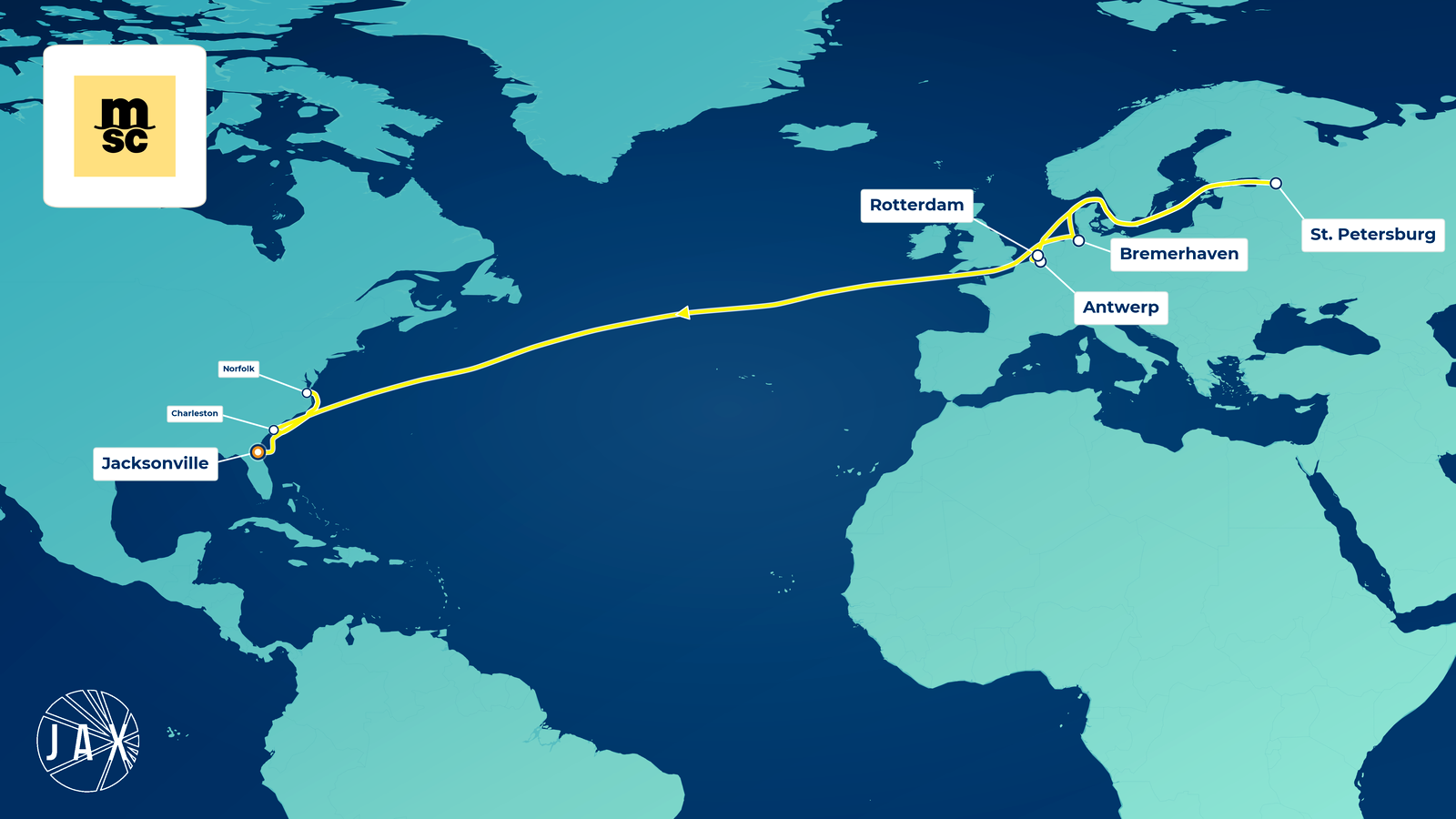 JAXPORT carrier service image