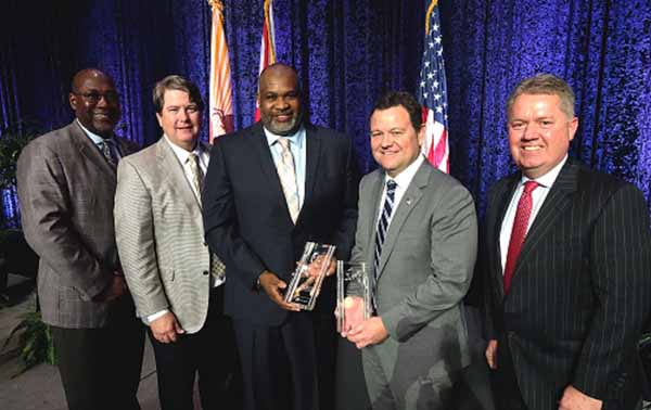 JAXUSA Partnership, the regional economic development organization serving the greater Jacksonville area, today honored JAXPORT CEO Eric Green with the International Industry Leader Award for 2018.