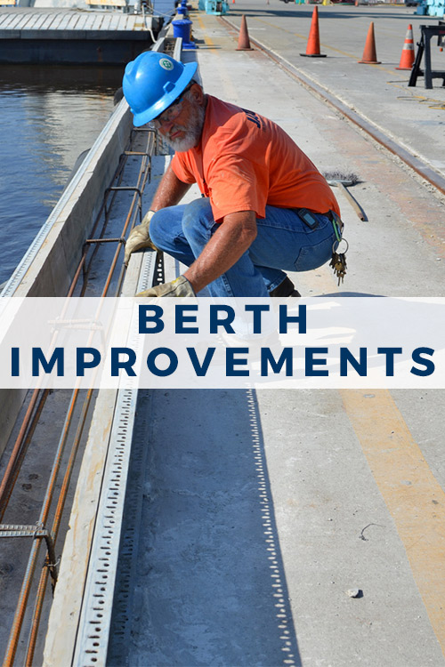 Berth improvements at JAXPORT