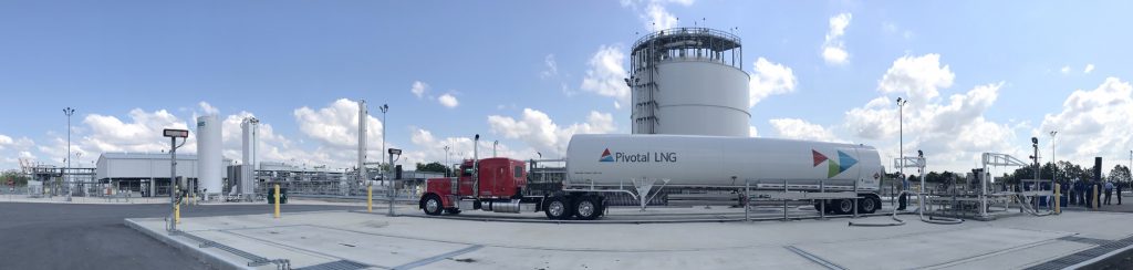 Pivotal LNG facility in Jacksonville Florida