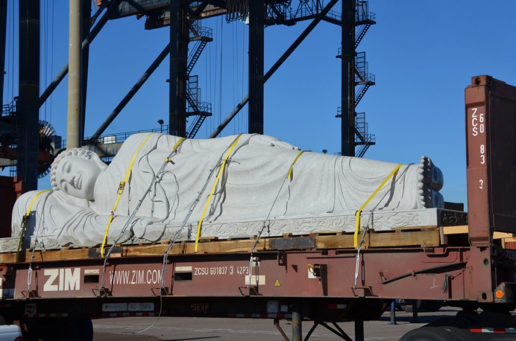 Project cargo at Jacksonville, Florida port