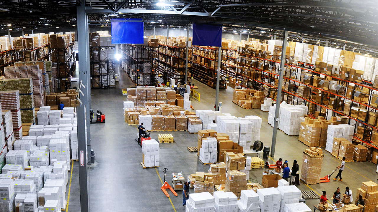 Northeast Florida offers available warehouse capacity.