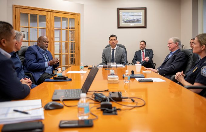 Acting Secretary of Homeland Security during a meeting at JAXPORT