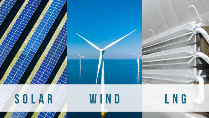 Solar Wind LNG graphic