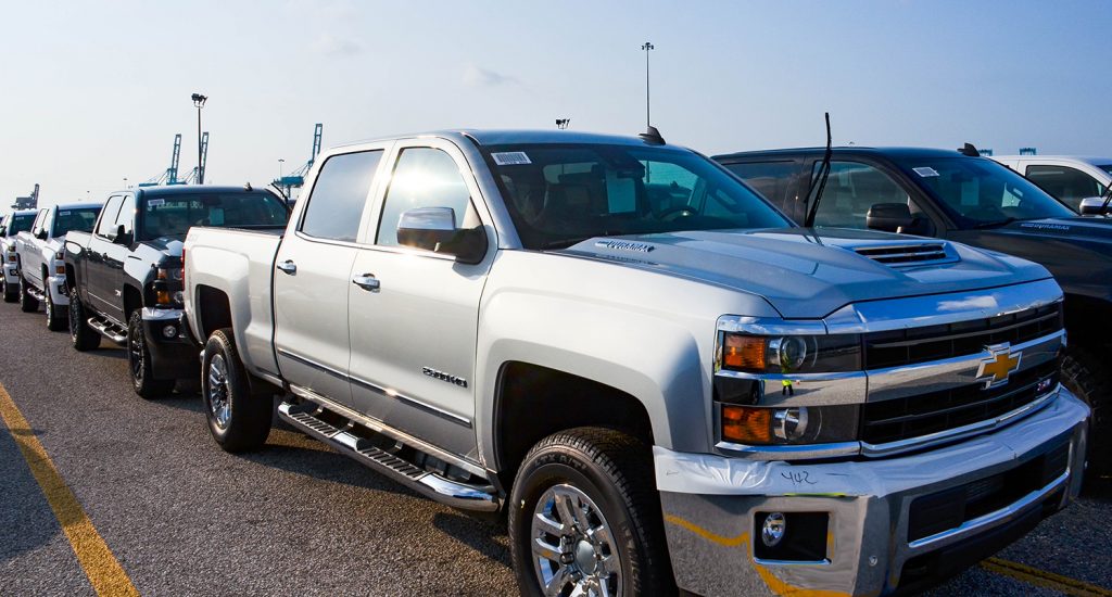 Vehicles at JAXPORT