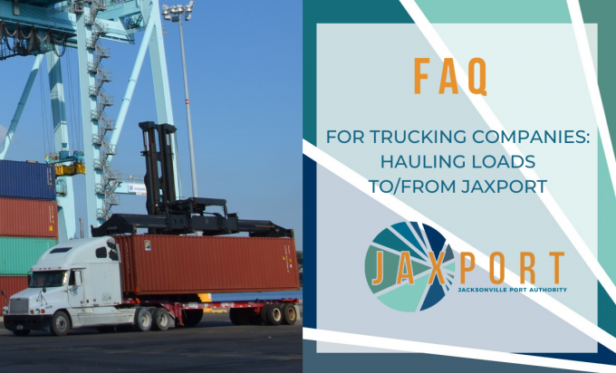 FAQ on trucking at port