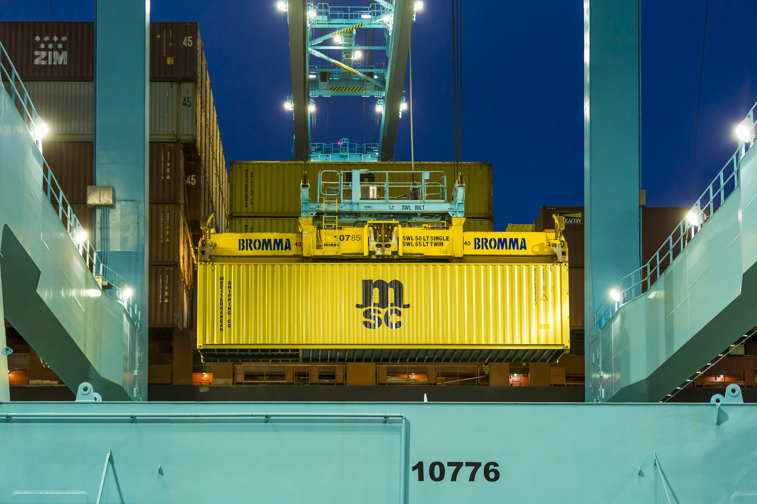 MSC Adds New Container Service Through JAXPORT Jacksonville Port