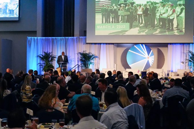 JAXPORT CEO Eric Green delivers address at State of the Port