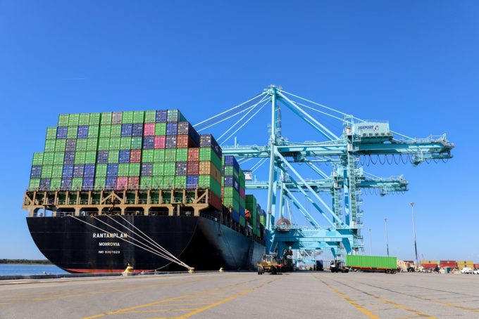 SeaLead vessel Ratanplan at JAXPORT's Blount Island Marine Terminal