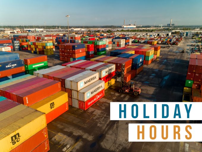 JAXPORT Holiday Hours