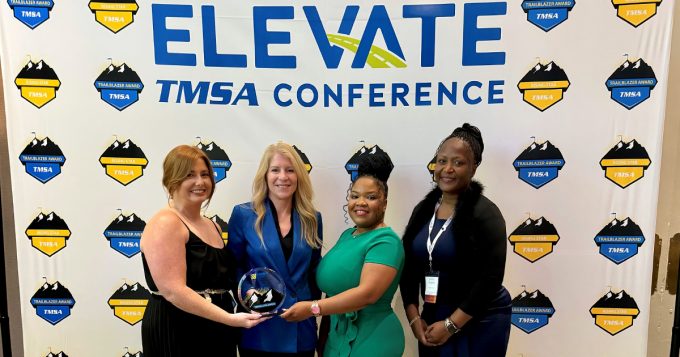 JAXPORT awarded Trailblazer Award by TMSA