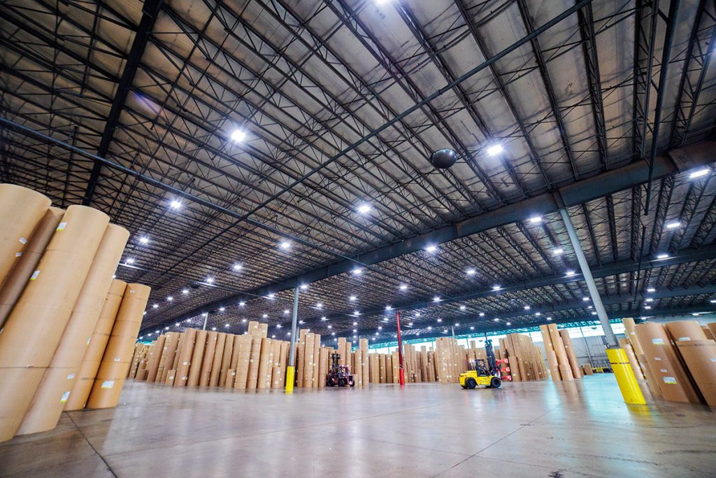 Breakbulk cargo warehouse