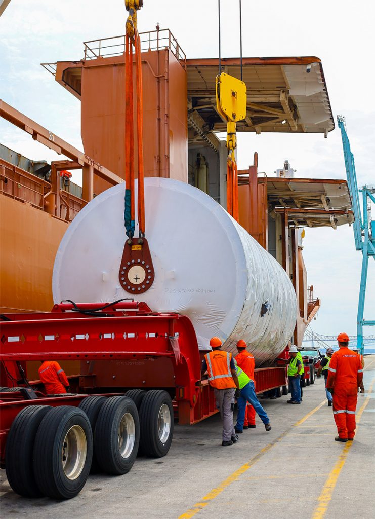 Heavy lift cargo at JAXPORT