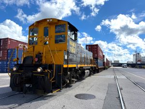 Watco Rail car on Talleyrand Marine Terminal