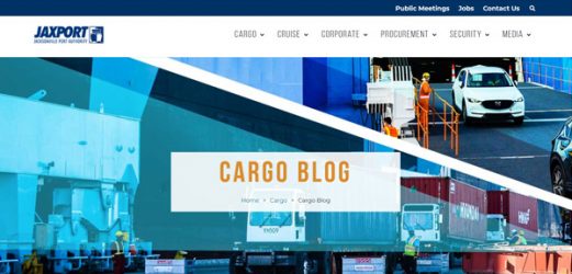 JAXPORT's Cargo Blog