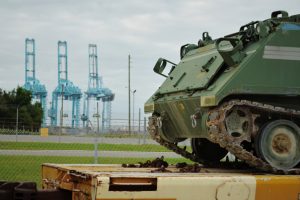 Military cargo at JAXPORT